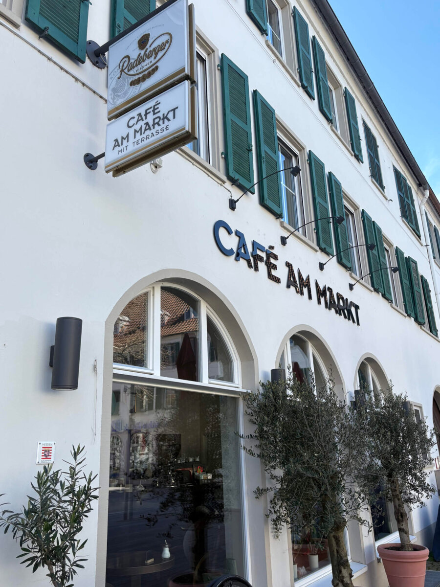 Café am Markt von aussen